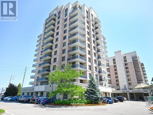 1107 - 810 Scollard Court W, Mississauga, ON - Outdoor With Balcony With Facade