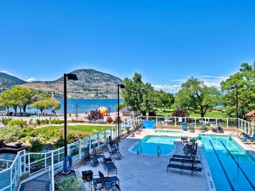 707-160 Lakeshore Drive, Penticton, BC - Outdoor With In Ground Pool