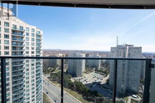 #2608 - 60 Absolute Avenue, Mississauga, ON - Outdoor With Balcony With View