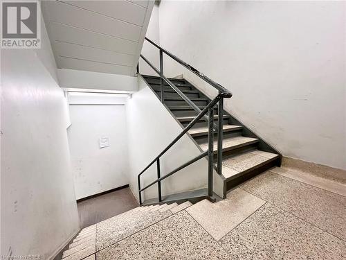 Stair well to units - 221 Algonquin Avenue, North Bay, ON 