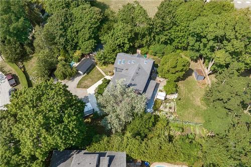 Aerial photo of property - 627 Bayshore Boulevard, Burlington, ON - Outdoor With View