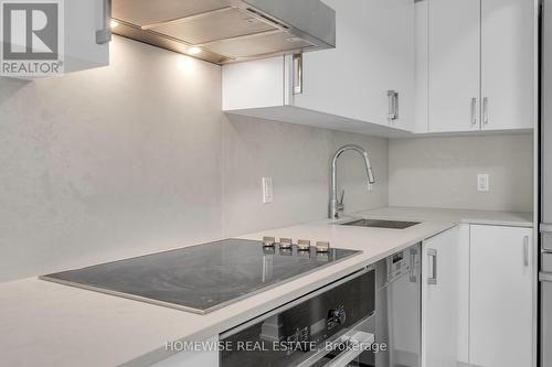 303 - 485 Logan Avenue, Toronto, ON - Indoor Photo Showing Kitchen With Upgraded Kitchen
