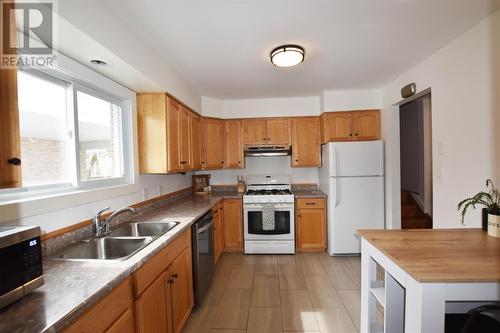 107 Parkshore Dr, Sault Ste Marie, ON - Indoor Photo Showing Kitchen With Double Sink