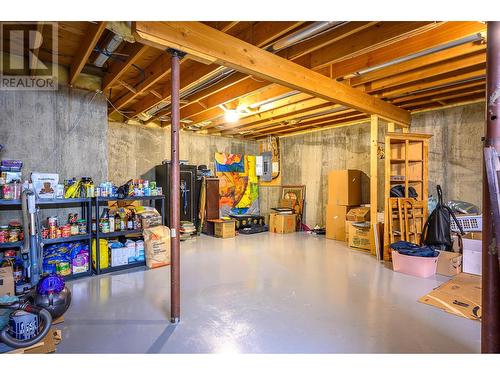 2072 Okanagan Street, Armstrong, BC - Indoor Photo Showing Basement