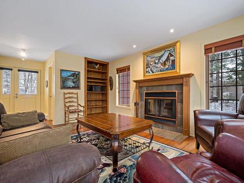 Salon - 231 Ch. Claude-Lefebvre, Mont-Tremblant, QC - Indoor Photo Showing Living Room With Fireplace