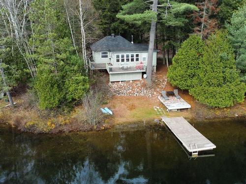 Aerial photo - 2600 Ch. Des Épinettes, La Conception, QC - Outdoor With Body Of Water