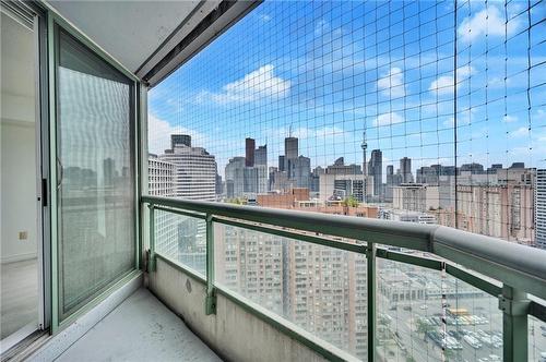 38 Elm Street|Unit #3112, Toronto, ON - Outdoor With Balcony With View With Exterior