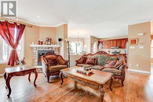 37 Quarry Ridge Drive, Ottawa, ON - Indoor Photo Showing Living Room With Fireplace