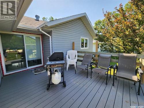 720 Stella Street, Grenfell, SK - Outdoor With Deck Patio Veranda With Exterior