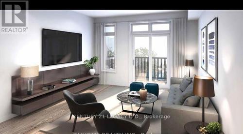 #1 -100 Bartley Dr, Toronto, ON - Indoor Photo Showing Living Room