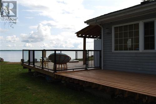 206 Maple Point Rd. Road, Kagawong, ON - Outdoor With Body Of Water With Deck Patio Veranda