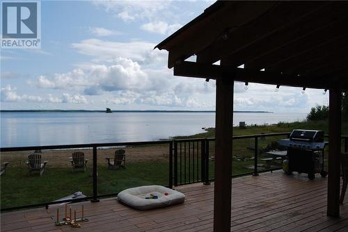 206 Maple Point Rd. Road, Kagawong, ON - Outdoor With Body Of Water With Deck Patio Veranda With View