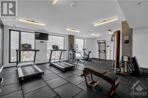 Gym - 20 Daly Avenue Unit#1611, Ottawa, ON - Indoor Photo Showing Gym Room
