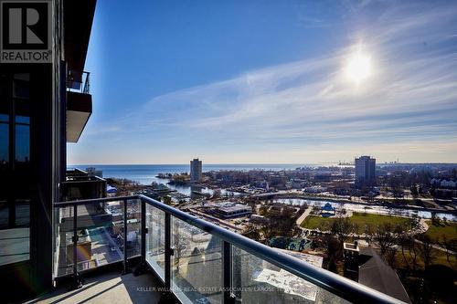 1803 - 21 Park Street E, Mississauga, ON - Outdoor With Balcony With View