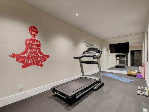 1493 Pebble Pl, Langford, BC - Indoor Photo Showing Gym Room