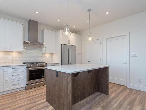 1212 Ashmore Terr, Langford, BC - Indoor Photo Showing Kitchen With Upgraded Kitchen