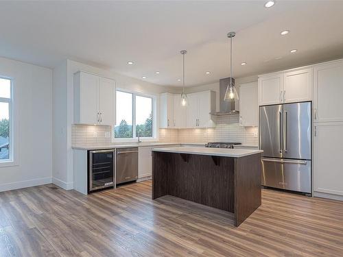 1212 Ashmore Terr, Langford, BC - Indoor Photo Showing Kitchen With Upgraded Kitchen