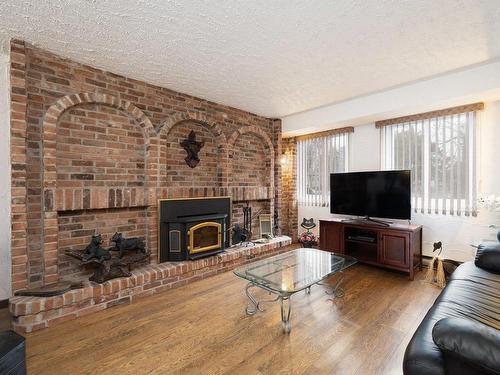Salle familiale - 15 Rue Biscaye, Dollard-Des-Ormeaux, QC - Indoor Photo Showing Living Room With Fireplace
