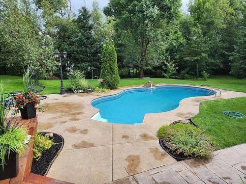 Piscine - 3320 Rue De La Rocaille, Sherbrooke (Brompton/Rock Forest/Saint-Élie/Deauville), QC - Outdoor With In Ground Pool With Backyard