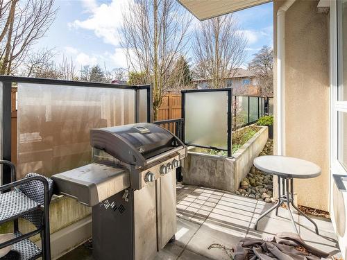 104-317 Burnside Rd East, Victoria, BC - Outdoor With Deck Patio Veranda With Exterior