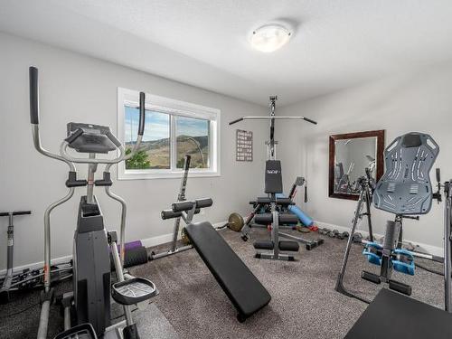 8901 Grizzly Cres, Kamloops, BC - Indoor Photo Showing Gym Room