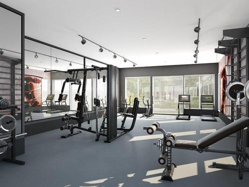 Salle d'exercice - 803-244 Boul. Hymus, Pointe-Claire, QC - Indoor Photo Showing Gym Room