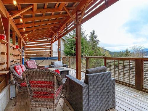 10275 Youbou Rd, Youbou, BC - Outdoor With Deck Patio Veranda With Exterior