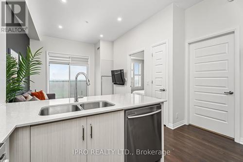 #627 -1105 Leger Way, Milton, ON - Indoor Photo Showing Kitchen With Double Sink