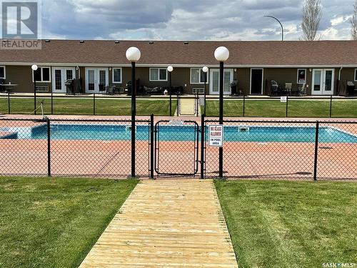 27 1250 Aaro Avenue, Elbow, SK - Outdoor With In Ground Pool With Deck Patio Veranda