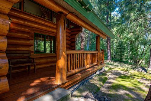 3150 Hanna Creek Road, Warfield, BC - Outdoor With Deck Patio Veranda With Exterior