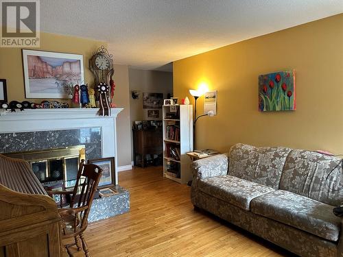 169 Moody Street, Princeton, BC - Indoor Photo Showing Living Room With Fireplace