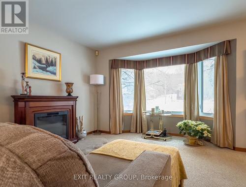 110 Barley Rd, Prince Edward County, ON - Indoor With Fireplace