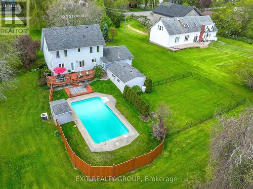 110 Barley Road, Prince Edward County, ON - Outdoor With In Ground Pool With Deck Patio Veranda