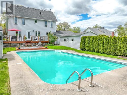 110 Barley Road, Prince Edward County, ON - Outdoor With In Ground Pool With Deck Patio Veranda With Backyard