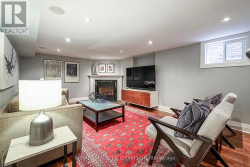 554 Briar Hill Ave, Toronto, ON - Indoor With Fireplace