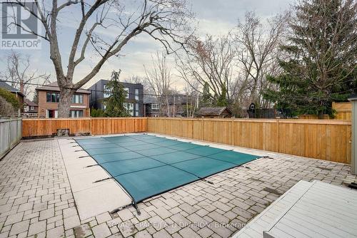 554 Briar Hill Ave, Toronto, ON - Outdoor With In Ground Pool With Deck Patio Veranda