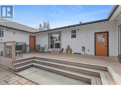 3574 East Vernon Road, Vernon, BC - Outdoor With Deck Patio Veranda With Exterior