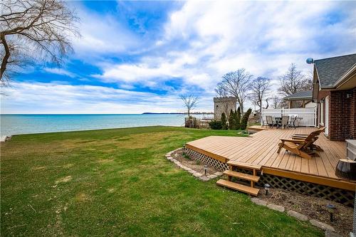 2948 North Shore Drive, Lowbanks, ON - Outdoor With Body Of Water With Deck Patio Veranda