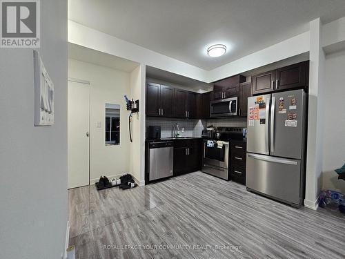 #1609 -128 King St N, Waterloo, ON - Indoor Photo Showing Kitchen With Stainless Steel Kitchen