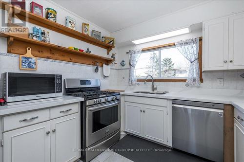 6238 Bluebird St, Ramara, ON - Indoor Photo Showing Kitchen With Double Sink