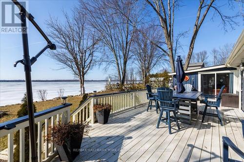 6238 Bluebird St, Ramara, ON - Outdoor With Body Of Water With Deck Patio Veranda