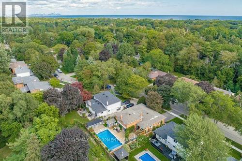 1747 Valentine Gdns, Mississauga, ON - Outdoor With In Ground Pool With View