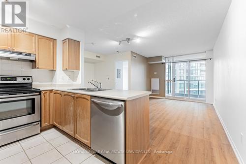 #901 -231 Fort York Blvd, Toronto, ON - Indoor Photo Showing Kitchen With Double Sink