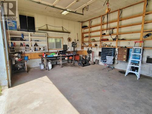 855 Vanderburgh Road, Williams Lake, BC - Indoor Photo Showing Garage