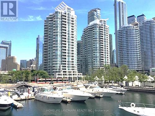 206 - 228 Queens Quay W, Toronto, ON - Outdoor With Body Of Water With Facade