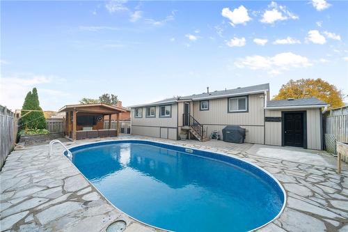 30 Burdock Boulevard, Brantford, ON - Outdoor With In Ground Pool With Backyard With Exterior