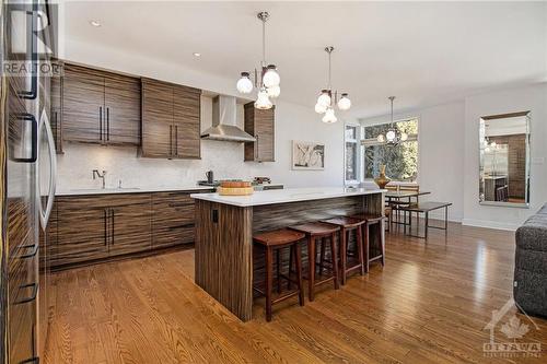 121 Hamilton Avenue N, Ottawa, ON - Indoor Photo Showing Kitchen With Upgraded Kitchen
