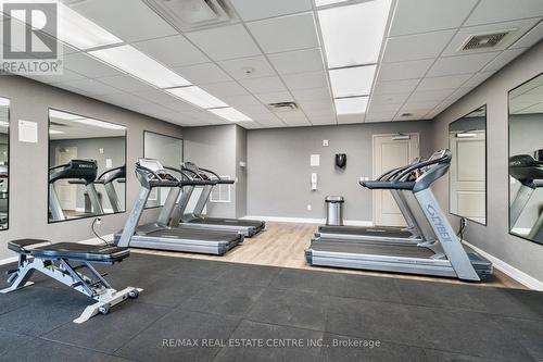 313 - 2490 Old Bronte Road, Oakville, ON - Indoor Photo Showing Gym Room