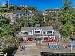 Aerial of boathouse - 