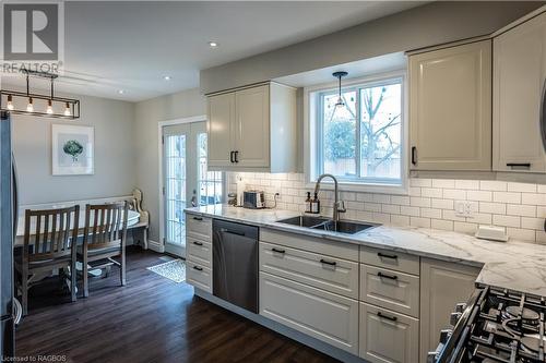 333 Crawford Street, Port Elgin, ON - Indoor Photo Showing Kitchen With Double Sink With Upgraded Kitchen